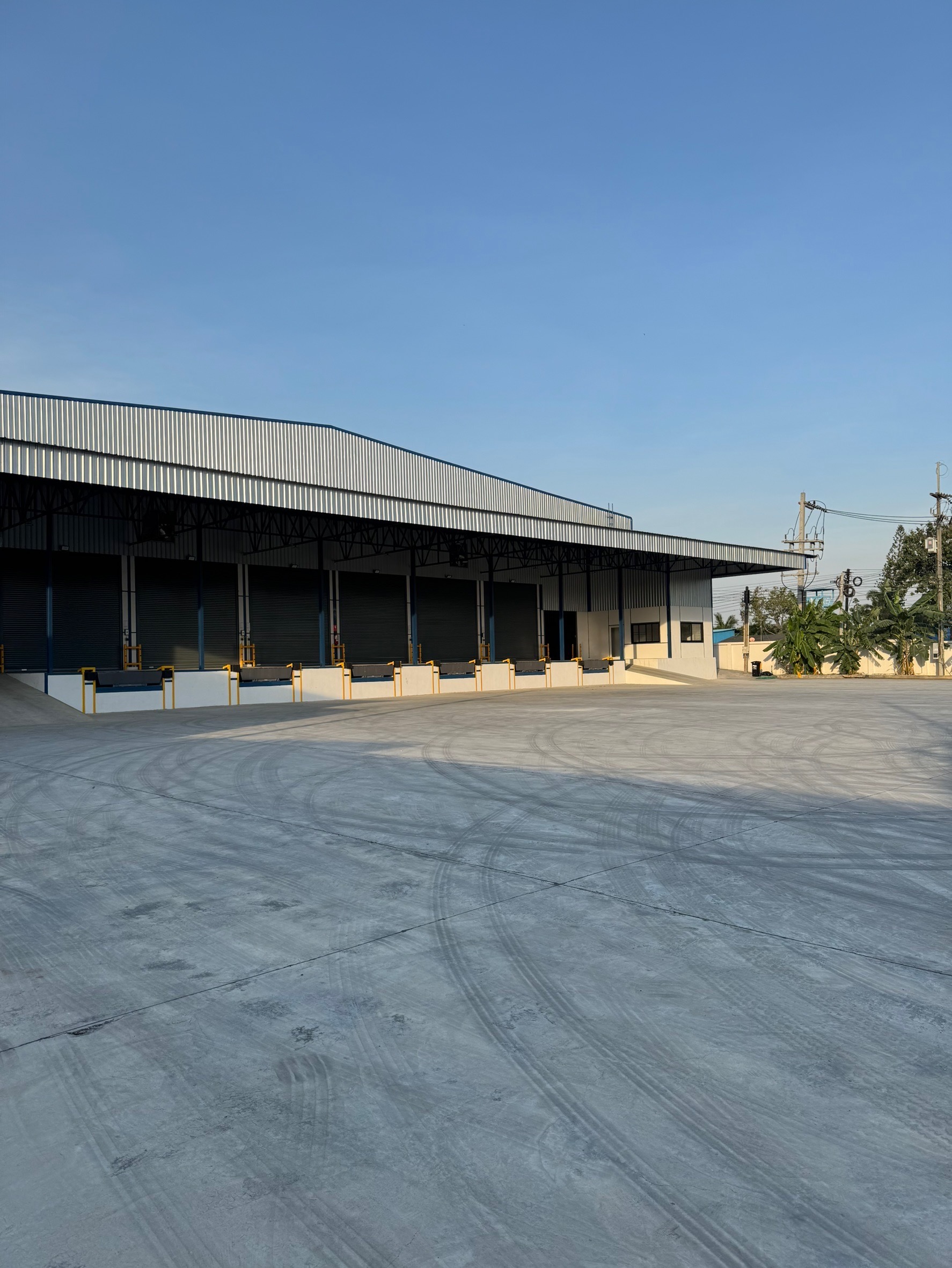 Warehouse near port